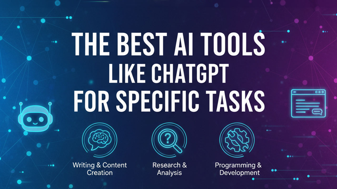 The Best AI Tools Like ChatGPT for Specific Tasks